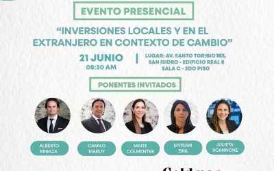 “Inversiones locales y en el extranjero en contexto de cambio”.