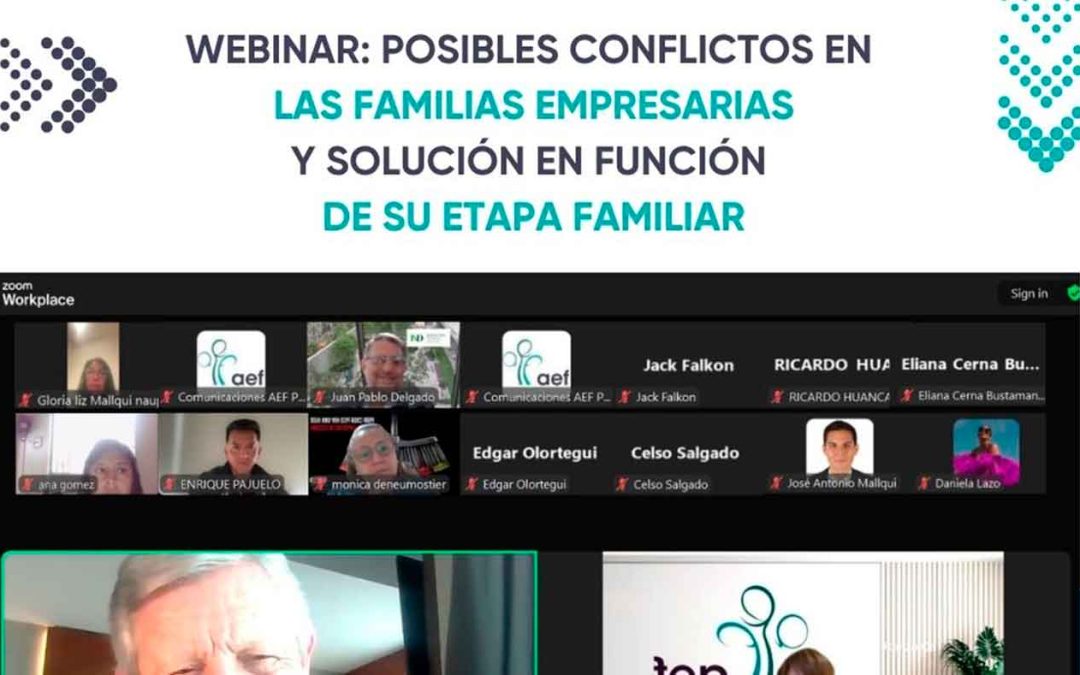 Posibles conflictos en las familias empresarias y soluciones en función de su etapa familiar