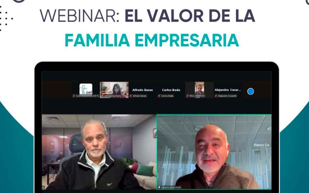 WEBINAR: EL VALOR DE LA EMPRESA FAMILIAR